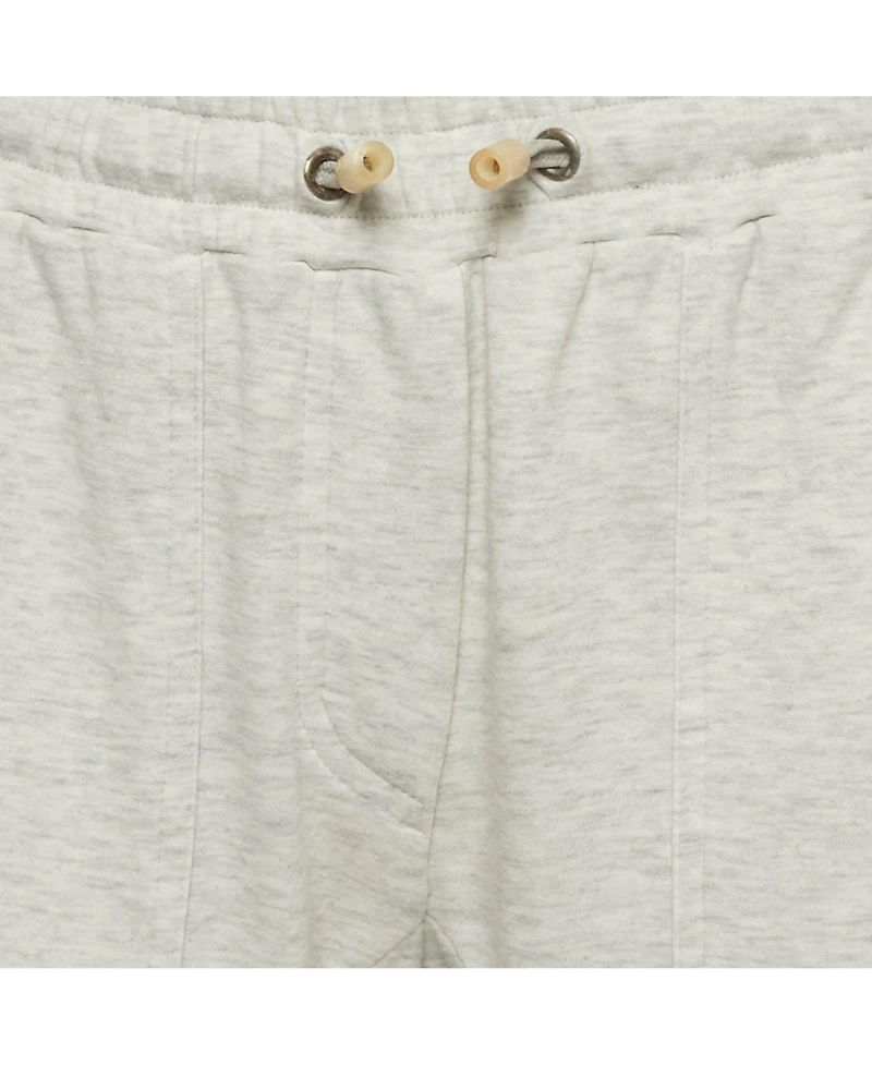 Pre-Owned Brunello Cucinelli Women's Melange Cotton Jersey Drawstring Sweatpants
