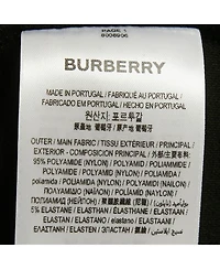 Pre-Owned Burberry Women's Tb Embroidered Crepe Gresham Drawstring Trousers