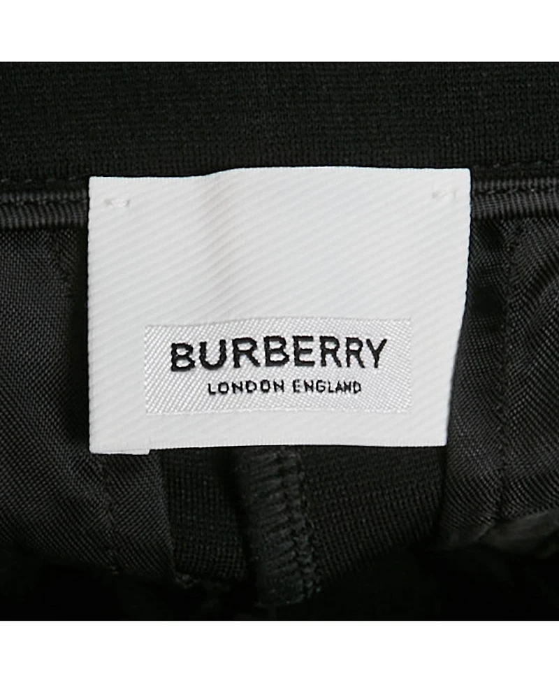 Pre-Owned Burberry Women's Crepe Fringed Hem Trousers