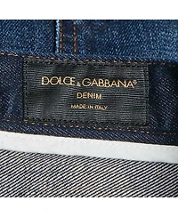 Pre-Owned Dolce & Gabbana Women's Denim Raw Edge Detail Shorts