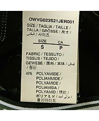 Pre-Owned Off-White Women's Grey Athleisure Botanical Print Jersey Leggings