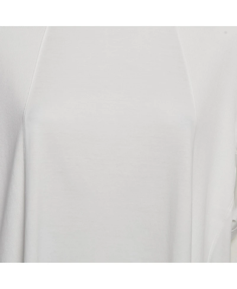 Pre-Owned Chloe Women's White Cotton Jersey Loose Fit T-Shirt