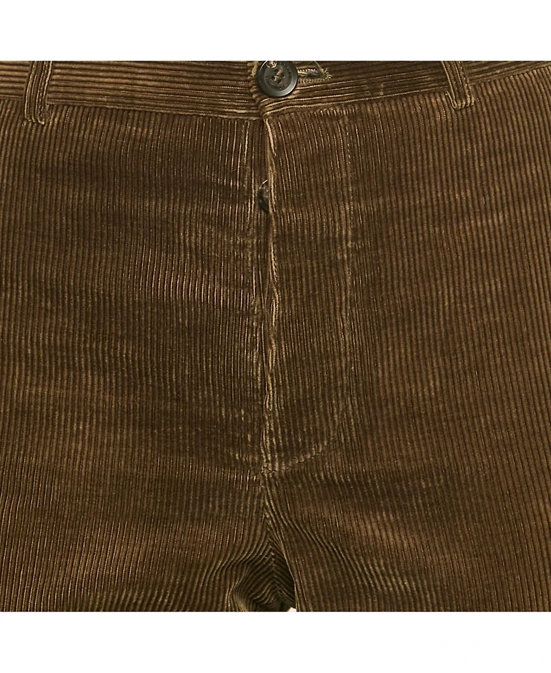 Pre-Owned Burberry Women's Prorsum Khaki Green Corduroy Pants