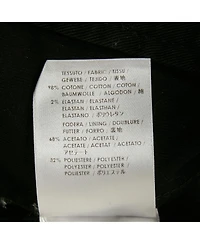 Pre-Owned Stella Mccartney Women's Black/blue Denim And Velvet Jeans