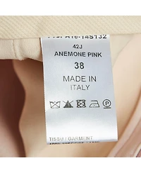 Pre-Owned Chloe Women's Pink Crepe Regular Trousers