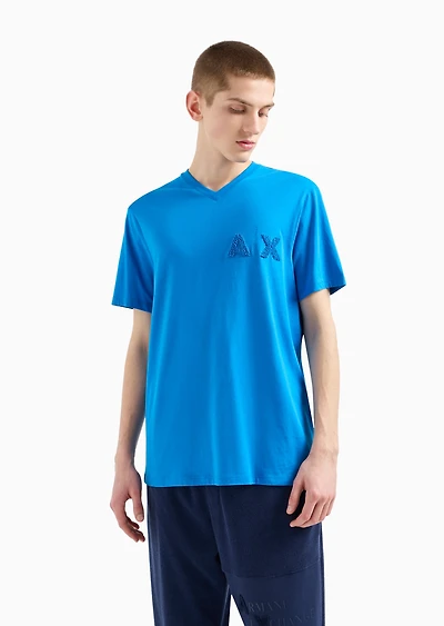 A|X Armani Exchange Men's Regular-Fit Ax Logo T-Shirt