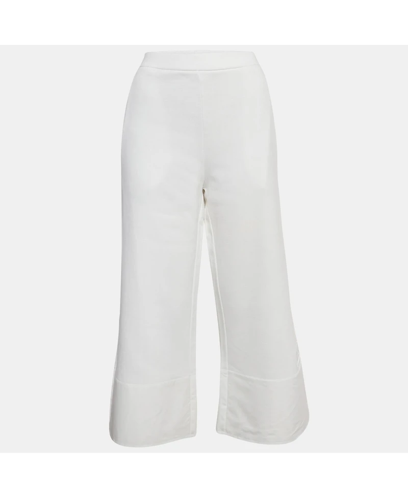 Pre-Owned Stella Mccartney Women's Cotton Wide-Leg Sweatpants