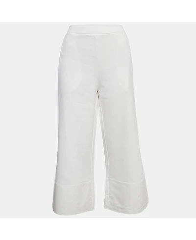 Pre-Owned Stella Mccartney Women's Cotton Wide-Leg Sweatpants