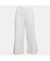 Pre-Owned Stella Mccartney Women's Cotton Wide-Leg Sweatpants