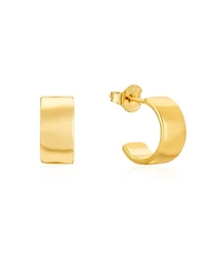 Untamed Petals Alyssa Huggies earrings