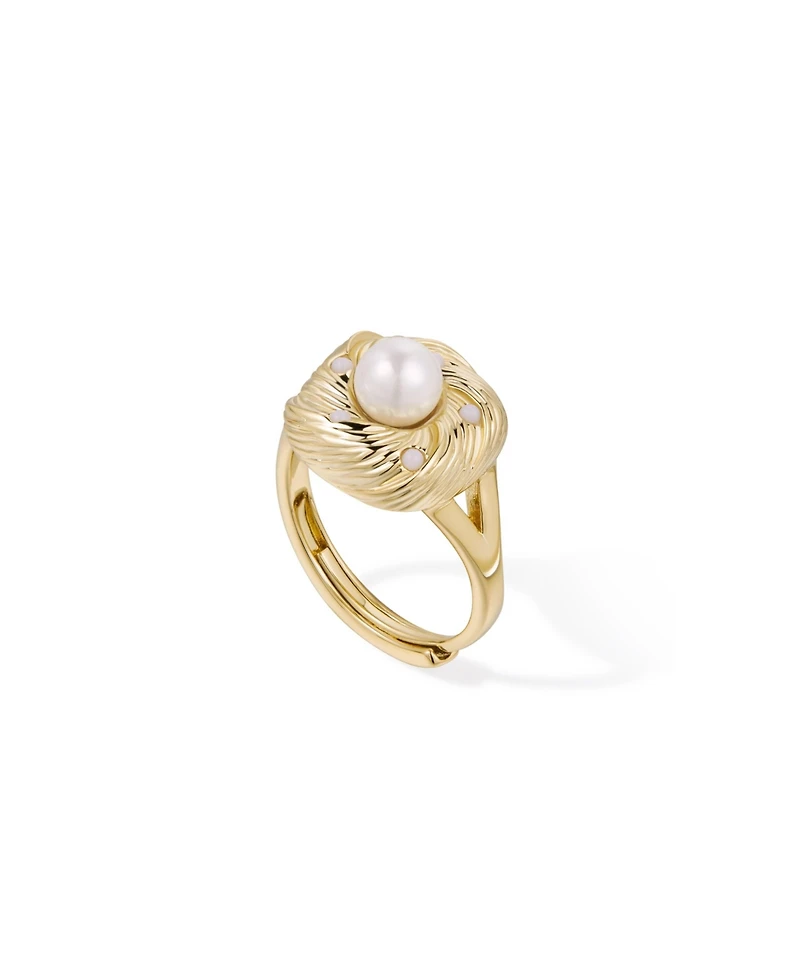 Retro Chic Canary Ring