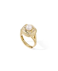Retro Chic Canary Ring
