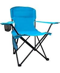 Piscifun olding Camping Collapsible Chairs Heavy Duty Lawn Chair with Cooler Bag, Storage Pocket, Waterproof Bag Outdoor Arm Chair, Supports 225LBS