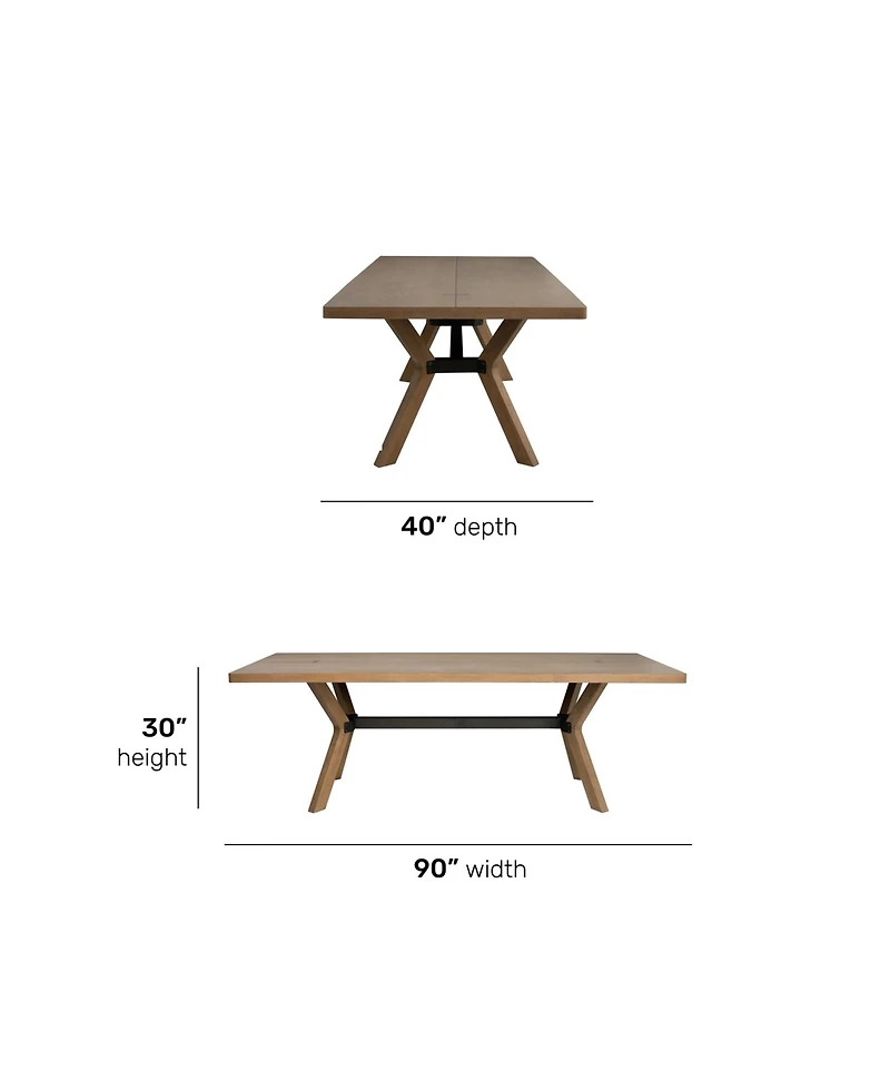 Furniture 40" Millwork Dining Table