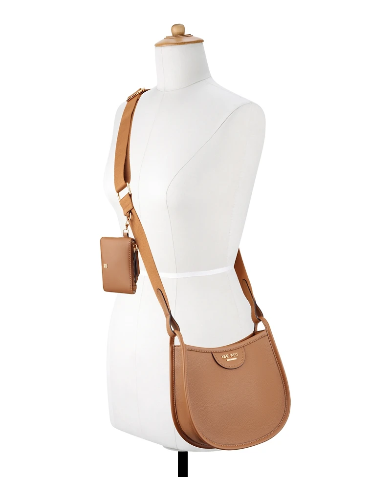 Nine West Women's Calliope Small Crossbody Bag with Card Case