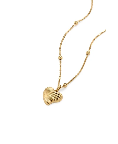 Retro Chic Shell Love Necklace