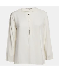 Pre-Owned Stella Mccartney Women's Crepe Long Sleeve Top