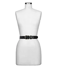 Patricia Nash Women's Pelosa Tooled Leather Belt