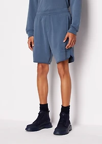 A|X Armani Exchange Men's Stretch Ax Logo Shorts