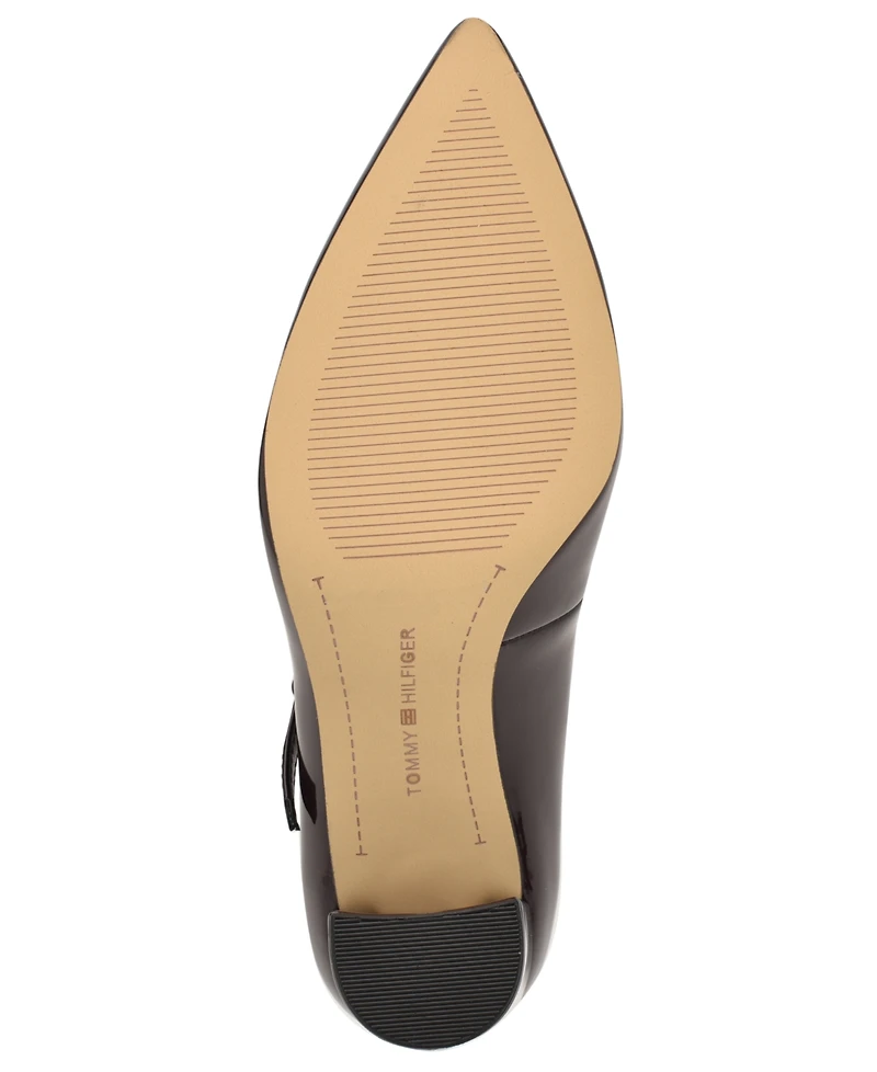 Tommy Hilfiger Women's Aveniz High Block Heel Mary Jane Pumps
