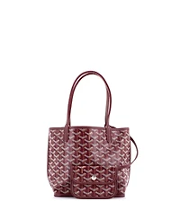 Pre-Owned Goyard Mini Anjou Reversible Tote Coated Canvas
