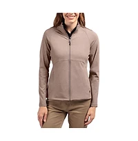 Cutter & Buck Adapt Eco Knit Heather Recycled Full Zip