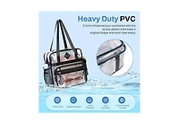 Clear See Through Tote Bag for Women