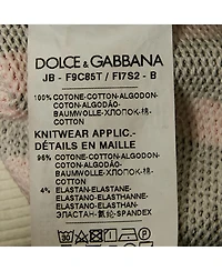 Pre-Owned Dolce & Gabbana Women's Black Marilyn Monroe Print Cotton Oversized Sweatshirt