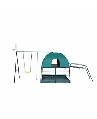 JumpKing Ultimate Adventure Playset - All-in-One 5-Station Playset