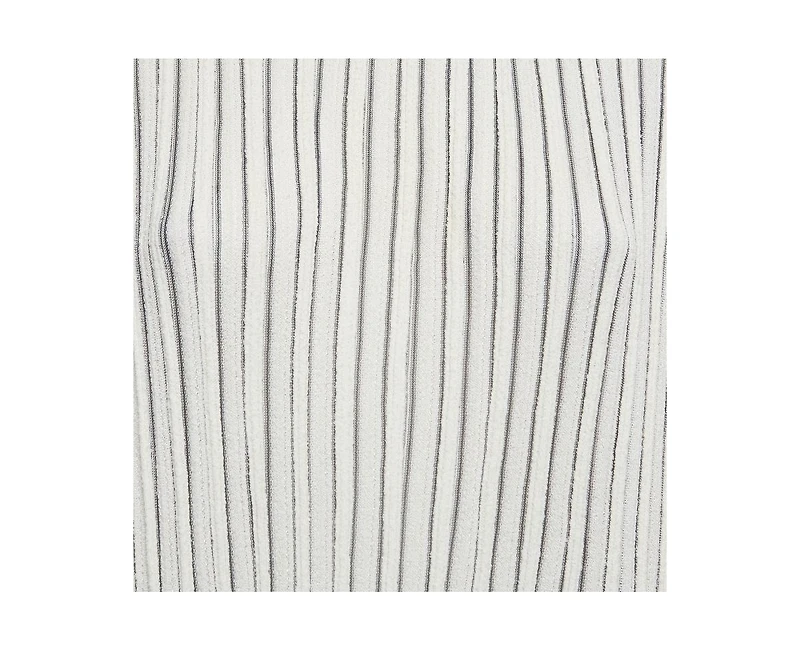 Pre-Owned Chloe Women's Pre-Owned Chloe Off-White Patterned Knit Mini Dress with Flared Sleeves