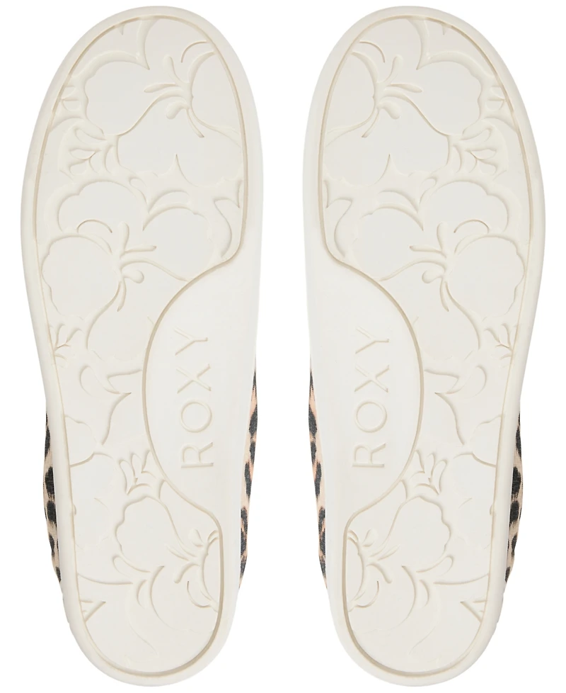 Roxy Women's Bayshore Lace-Up Flat Sneakers