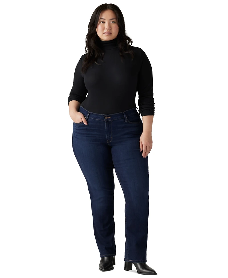Levi's Trendy Plus Classic Straight Leg Jeans