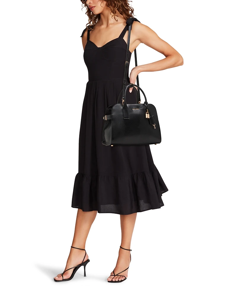 Anne Klein Medium Curved Satchel Bag