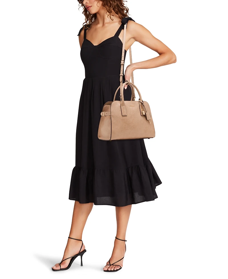 Anne Klein Medium Curved Satchel Bag