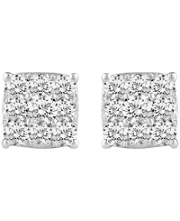 Macy's Diamond Stud Earrings (1 ct. t.w.) in 14k White Gold