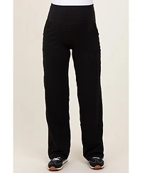 Pinkblush Maternity Black Straight Leg Yoga Pants