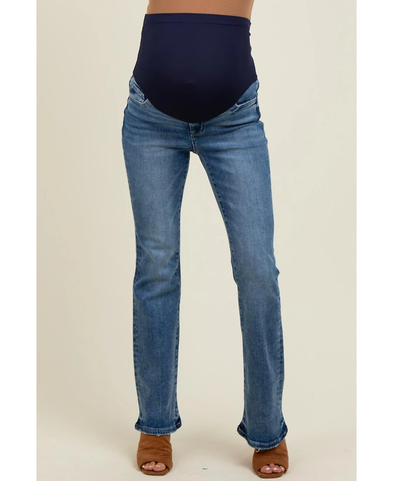 Pinkblush Maternity Navy Classic Bootcut Jeans
