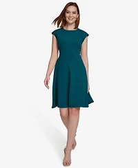 Calvin Klein Women's Crewneck Short-Sleeve Dress