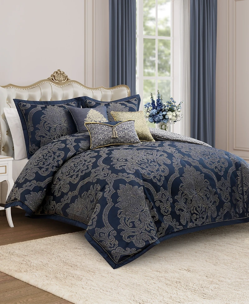 Waterford Vaughn Luxurious 3-Pc. Comforter Set