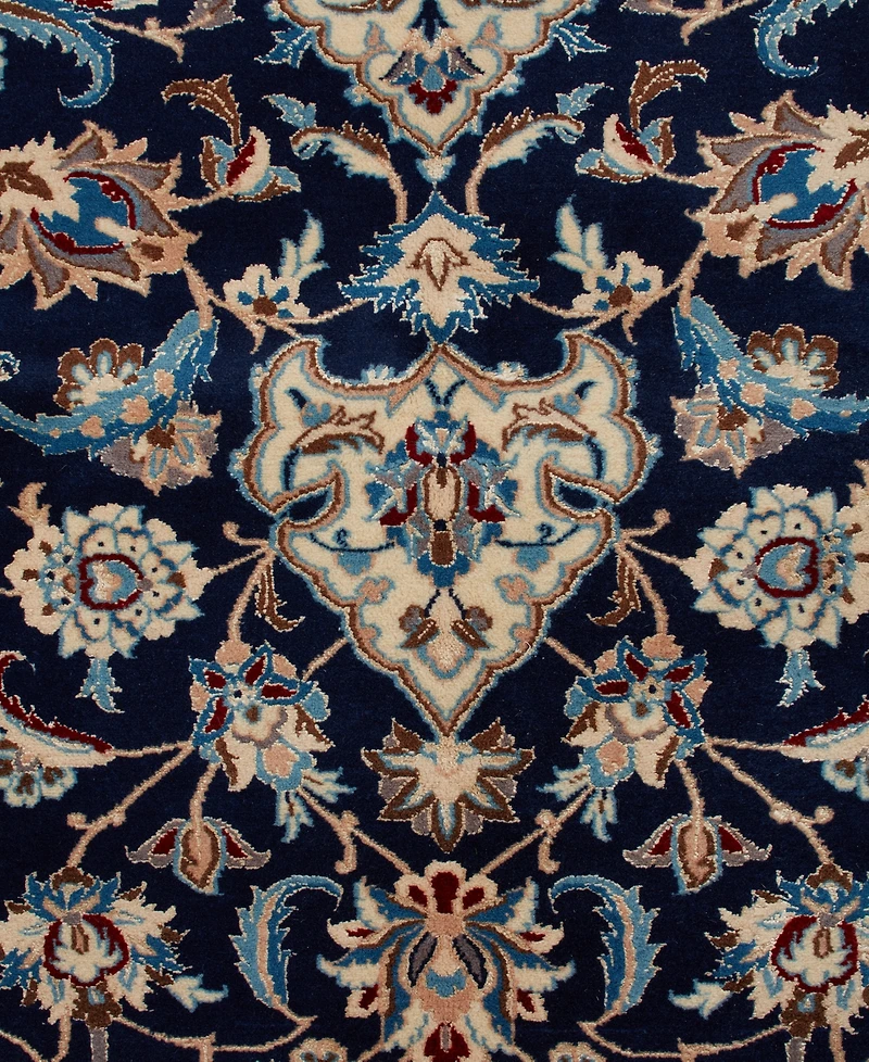 Adorn Hand Woven Rugs Persian Nain 7' 3" x 11' 1" Area Rug