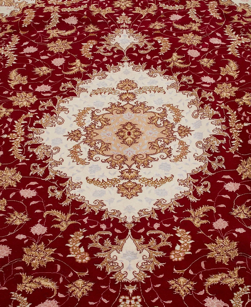 Adorn Hand Woven Rugs Persian Tabriz 8' 3" x 11' 7" Area Rug