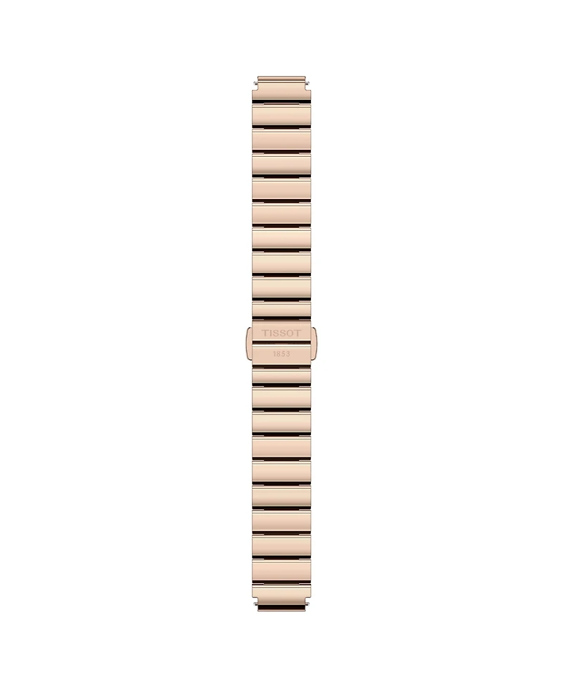 Tissot Women's Rose Gold Stainless Steel Bracelet Watch, 21.80mm