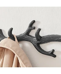 Danya B Birds on Tree Branch Decorative Utility Hook Unit with 4 Hooks