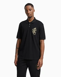 A|X Armani Exchange Men's Lunar New Year Polo