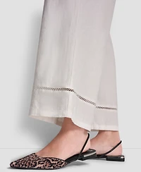 Dkny Jeans Women's High Rise Pull-On Ankle Pants