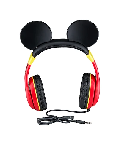 eKids Mickey Mouse Volume-Limiting Kids Wired Headphones