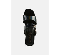 Hookup Fantasy Block Heel Sandals