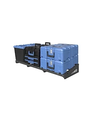 Fleximounts Heavy Duty Garage Wall Shelf Max Series, Black — 48" X 24"