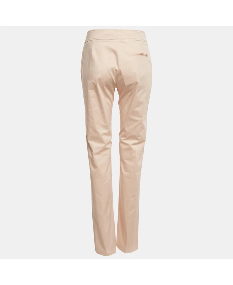 Pre-Owned Salvatore Ferragamo Women's Cotton Trousers