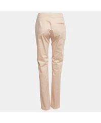Pre-Owned Salvatore Ferragamo Women's Cotton Trousers
